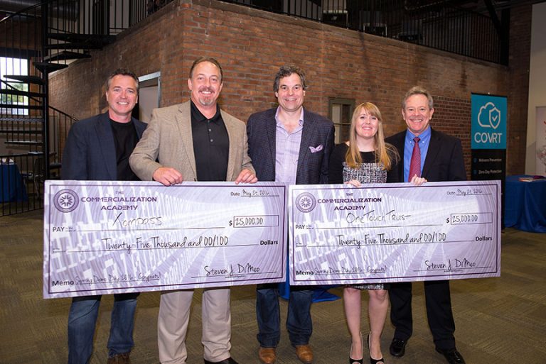 Two Startups Win Big at Commercialization Academy Demo Day; $50,000 Awarded