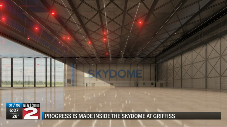 Progress Made at Skydome at Griffiss