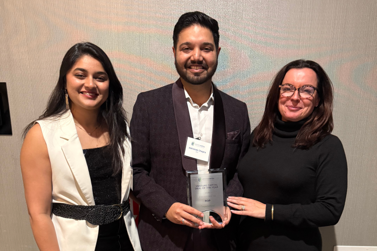 BQP CEO Abhishek Chopra Honored with Venture Deal of the Year at 2025 Upstate Capital Awards